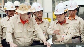 김승연 회장, 이라크 건설현장 방문