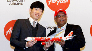 亞최대 저비용항공 에어아시아 ‘박지성 헌정 비행기’ 운영