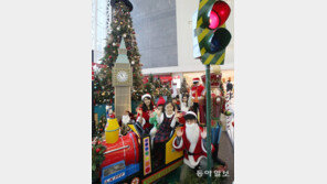 미니 기차 타고 크리스마스 속으로