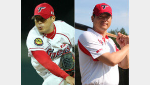 배트 대신 라켓 든 KIA 베테랑들