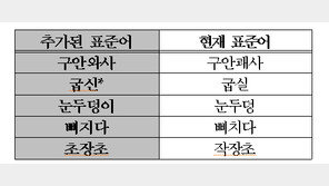 표준어 13개 추가 인정, 새롭게 ‘단어’ 익히지 말고 선호 어휘 자유롭게!