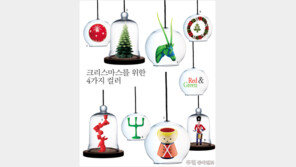 [우먼 동아일보 ] 크리스마스를 위한 4가지 컬러