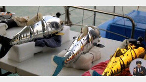 美 90m 잠수 로봇 물고기 성공, 한국 4대강 로봇 물고기 혈세 57억 ‘꿀꺽’