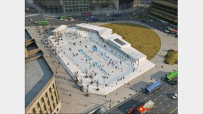 서울광장 스케이트장 19일 개장…북극에서 떠내려온 유빙 콘셉트