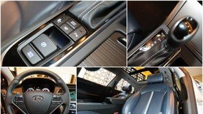 [포토]신형 쏘나타 하이브리드 “실내 곳곳에 담은 블루 컬러”