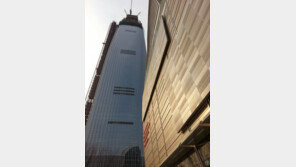 서울시, 제2롯데월드 사망사고 현장 공사중단-영화관·수족관 사용제한 명령