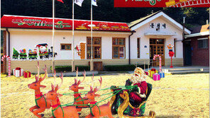 “경북 봉화 분천역에 산타마을 생겼어요”