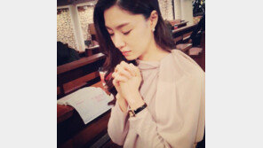 ‘펀치’ 서지혜, 두 손을 모아 기도 “드라마 대박나라” 단아한 미모