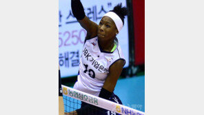 데스티니 50득점…IBK 선두 탈환