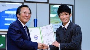 양학선 2년 4억원…수원시청 입단 “절친이자 라이벌 배가람 있어 선택”