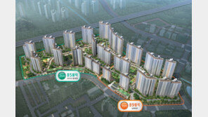 금싸라기 호매실지구에 호반건설 첫 민간분양 아파트 19일 오픈