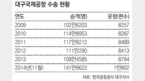 [대구/경북]대구공항 이용객 늘어 2015년 2월부터 개보수