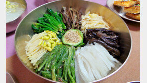 [대구/경북]안동비빔밥 원형 70년만에 복원 육회대신 깨소금 뿌려 담백한 맛