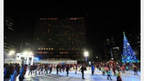 서울광장 스케이트장 개장, 입장료 1000원… 오늘 하루 ‘무료’