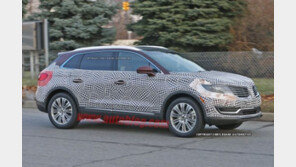 링컨 MKX 프로토타입 포착, 공개는…?