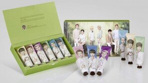 네이처리퍼블릭, EXO 일러스트  핸드크림 출시