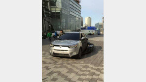 쌍용차 ‘티볼리’ 전면 노출… “이효리 광고 모델 될까?” 