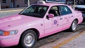 여성전용 분홍 택시 서비스, 기사도 모두 여성… “괜찮은건가?”