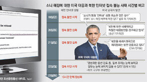 北 인터넷 10시간 불통… 美 소니해킹 사이버보복 나섰나