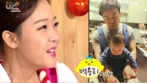‘해피투게더’ 소유진, 방송 최초 아들 공개 “백종원 닮았다” ‘깜찍’