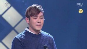 ‘가요대축제’ 환희, 임창정 ‘그때 또 다시’ 콜라보 무대서 가사 깜빡 “사람이라…”
