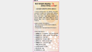 [오늘마감] 독자 여러분이 예상하는 2015년 라이징 스타는?