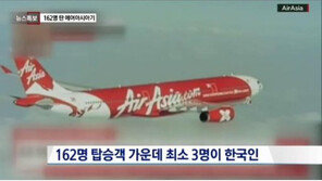 에어아시아 여객기 실종 이틀째… 우리 정부, 군 초계기 파견 추진 중