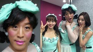 MBC 방송연예대상 정준하, 걸스데이 제5의 멤버?…‘엽기 여장’ 폭소