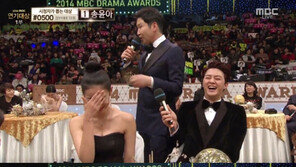 ‘MBC 연기대상’ 신동엽, 오연서에게 “영혼까지 끌어 모아...머리를 묶었다”
