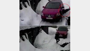 “내 차에 흠집을!” 30대女, 이웃 할머니 차로 계속 깔고 지나가