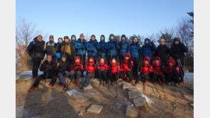 양궁대표팀 새해 첫 훈련은 ‘불암산 일출 등반’