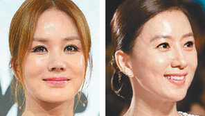 엄정화-김희애 ‘동안메이크업’ 비결… 엄, 핑크빛 립스틱… 김, 마스크팩 애용