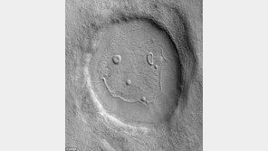 NASA 화성 표면 스마일(smile)포착 사진 공개, 웃는 모습이 너무 ‘귀여워’