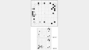 [바둑]제58기 국수전… 수순 착오 21