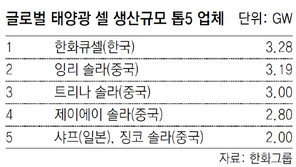 한화그룹 태양광사업 통합, 한화큐셀 출범