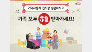 기아차, 전시장 방문 고객 추첨 설 선물