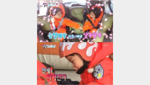 ‘슈퍼맨이돌아왔다’ 삼둥이 막내 송만세·추사랑, 달달한 썰매장 로맨스 ‘화제’