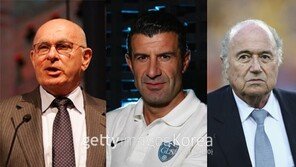 FIFA 차기 회장 선거, 블래터·피구 등 4명 확정… 5월 30일 총회서 결정