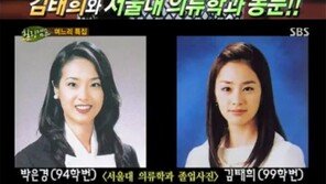 힐링캠프 박은경, 김태희와 비교해도 밀리지 않는 미모의 ‘졸업사진’ 공개