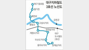 대구 지하철 3호선 4월 개통, 지하철 28대 투입 영업시운전 종합 검검