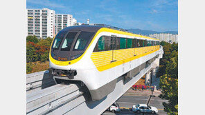 대구지하철3호선 4월 개통, 모노레일로 건설… 지하철 28대 투입 영업시운전