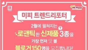 미스터피자, 소비자 평가단 ‘미소단’ 모집