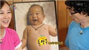 장윤정, 도경완 붕어빵 아들 공개 “내가 도경완을 낳았다”…‘폭소’