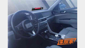 신형 ‘K5’ 주행테스트 한창…인테리어까지 노출