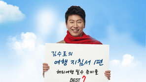 여행중 칫솔보관 어떻게…‘김수로의 여행 지침서’