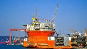 현대중공업, 세계 최대 원통형 FPSO 완공