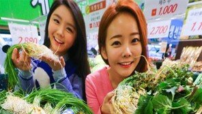 “봄나물 가득한 식탁을”