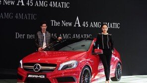 벤츠, 더 뉴 A45 AMG 4매틱 “역동성을 향한 철학”