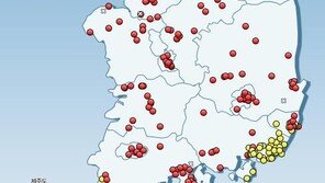 전국에 황사, 외출시 마스크 반드시…아침 체감온도 낮다