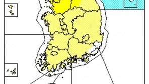 전국에 황사, 몽골 남부와 중국 북부에서 발원…가급적 외출 및 야외활동 자제해야